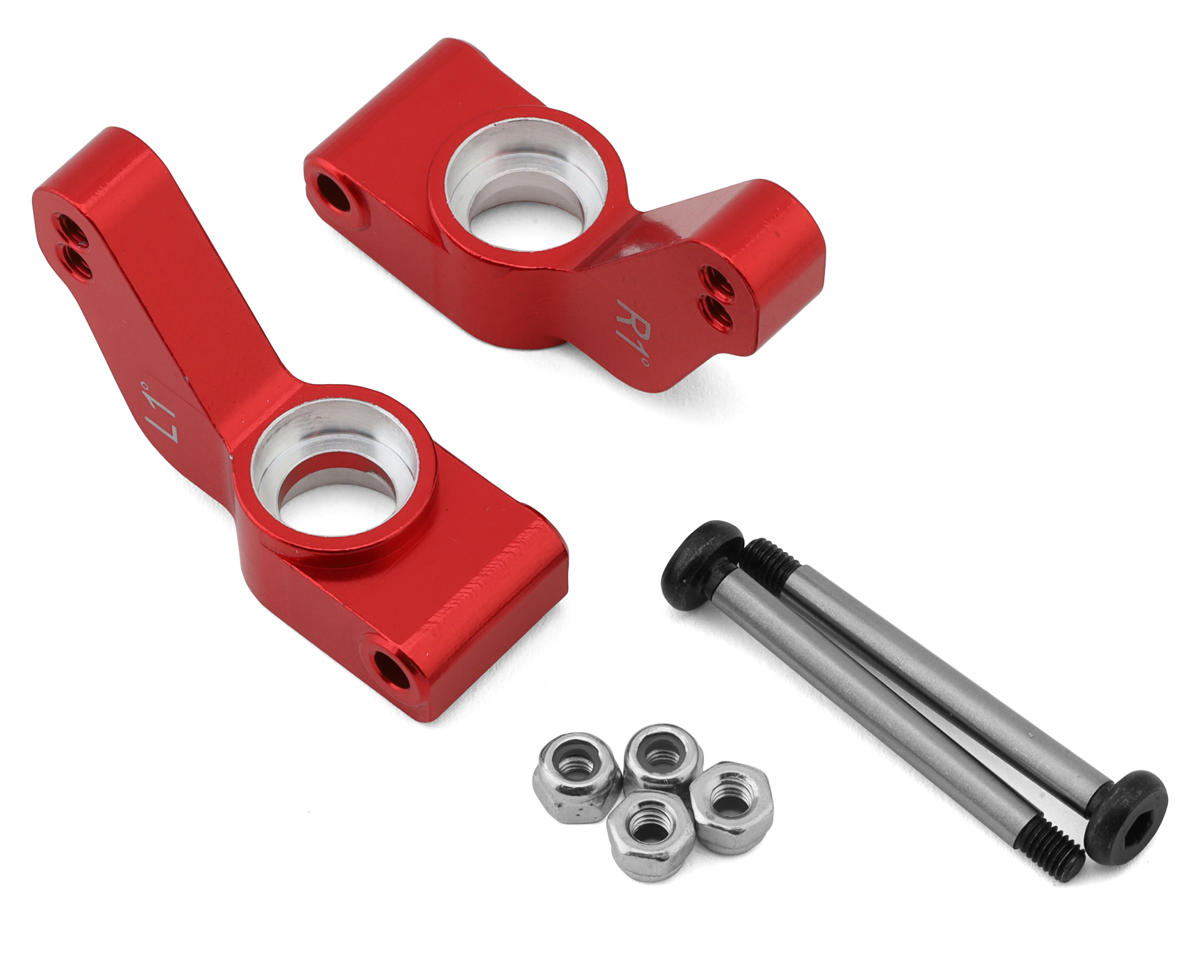 ST Racing Concepts Aluminum Rear Hub Carriers for Traxxas Slash Modified (1°) (Red) (2)