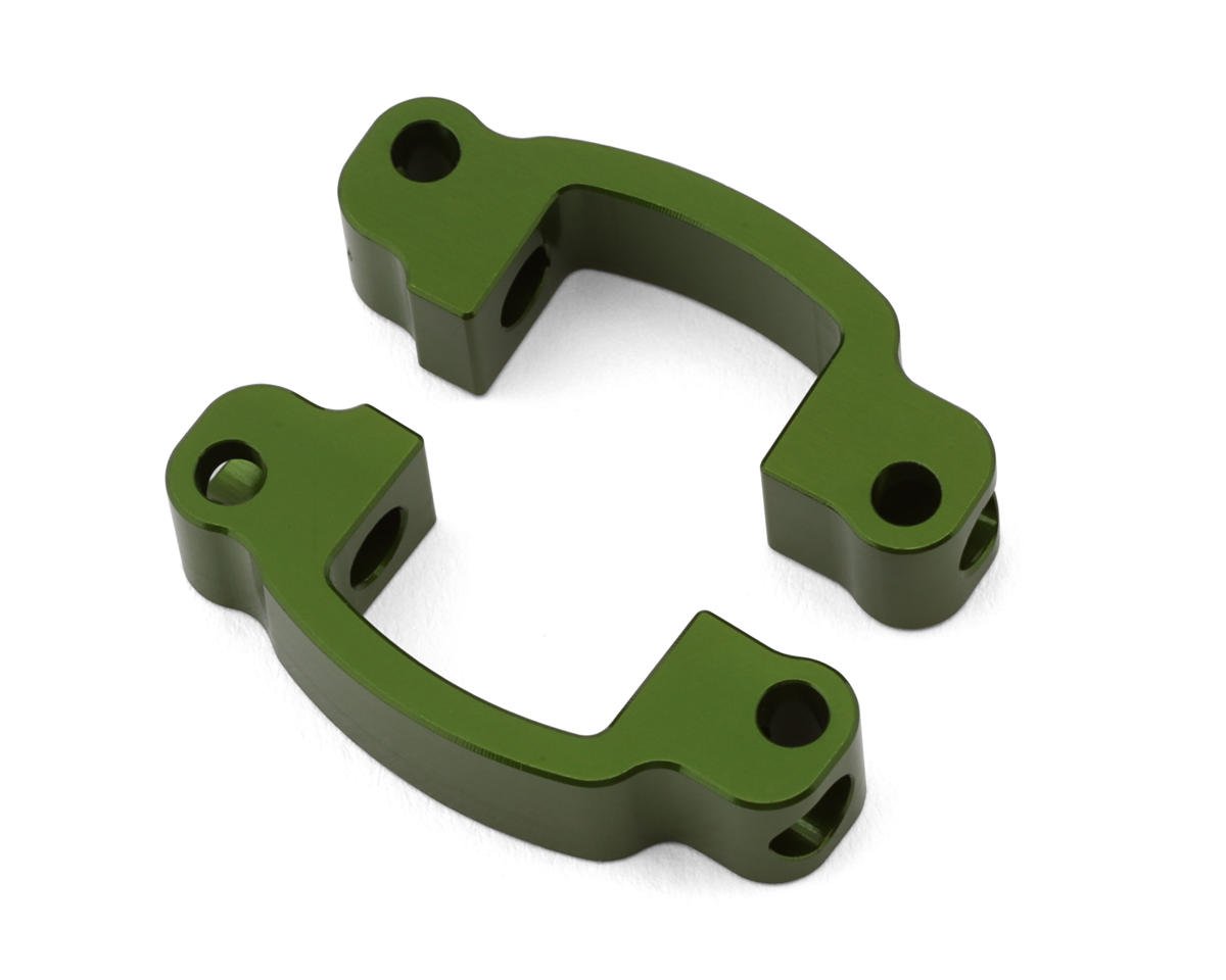 ST Racing Concepts Redcat Lowrider CNC-Machined Aluminum Caster Blocks (Green) (2) (6°)
