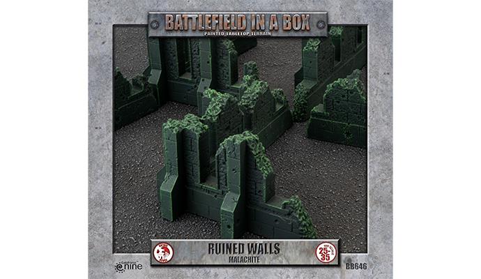 Battlefield in a Box (BB646) - Gothic Battlefields: Ruined Walls - Mal