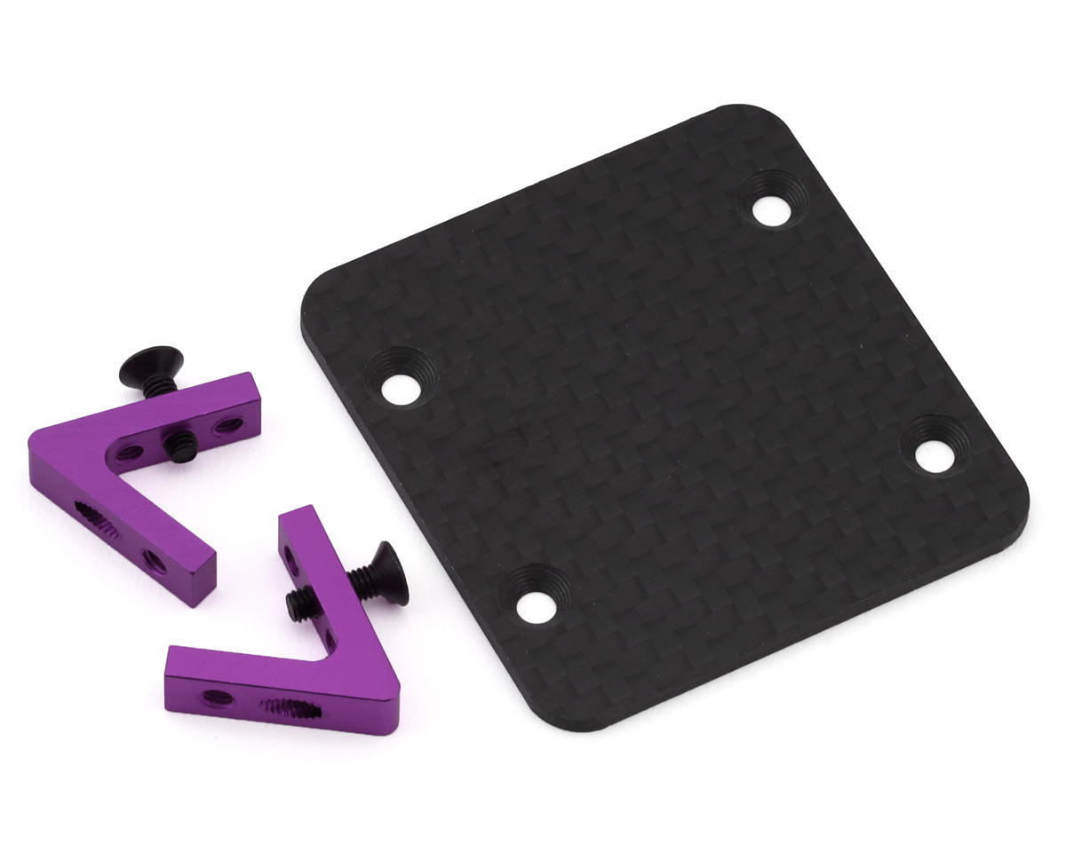Scale Reflex Drift Rear ESC Mounting Set (Purple)