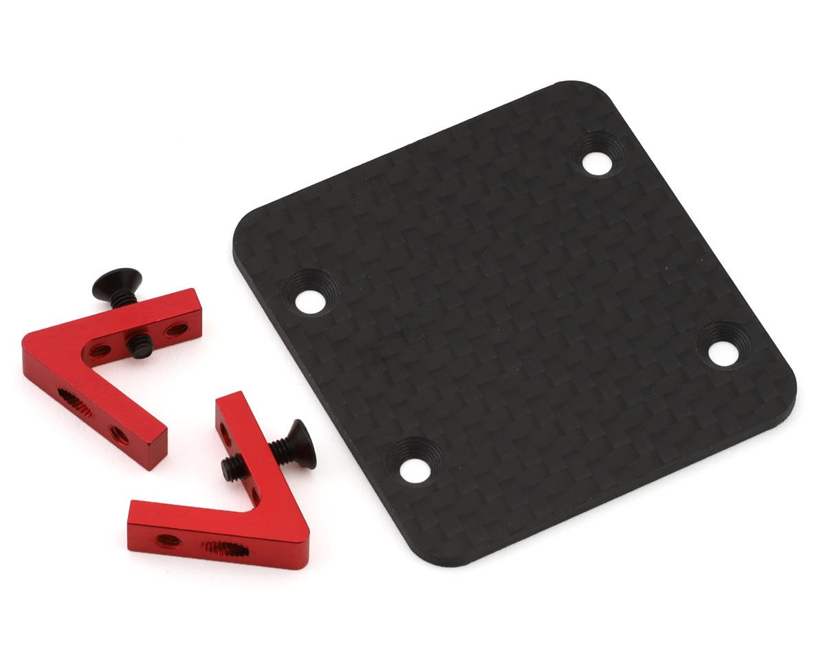 Scale Reflex Drift Rear ESC Mounting Set (Red)