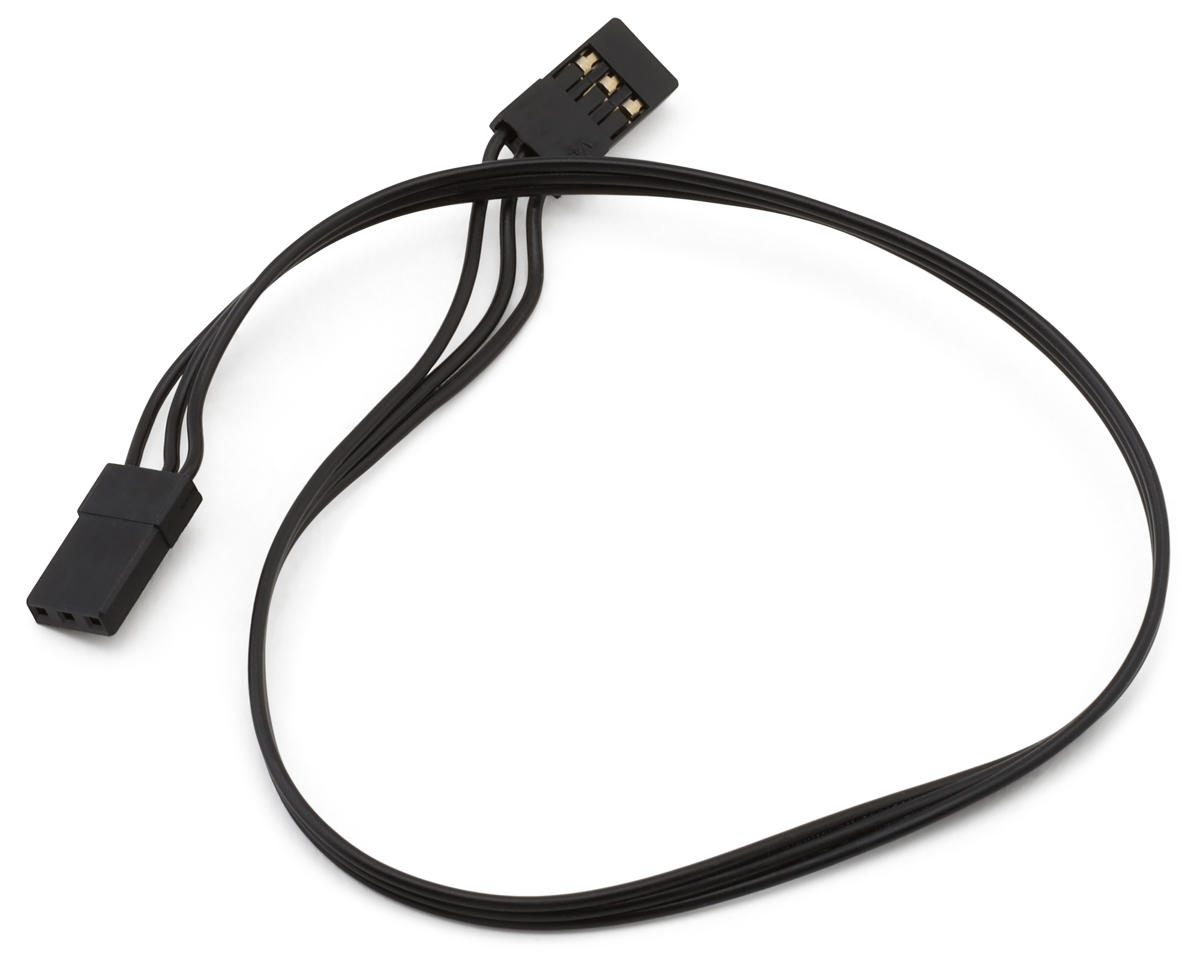 Scale Reflex Triple Black Male/Male ESC Wire (250mm)