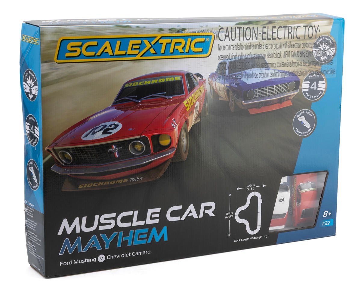 Scalextrics Scalextric Muscle Car Mayhem - USA