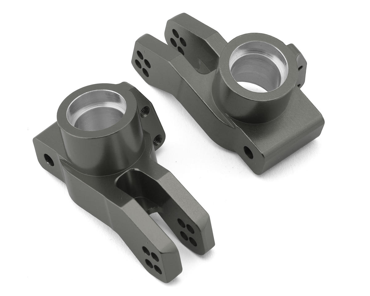 ST Racing Concepts Arrma 6S BLX Aluminum Rear Hub Carriers (Gun Metal) (2)