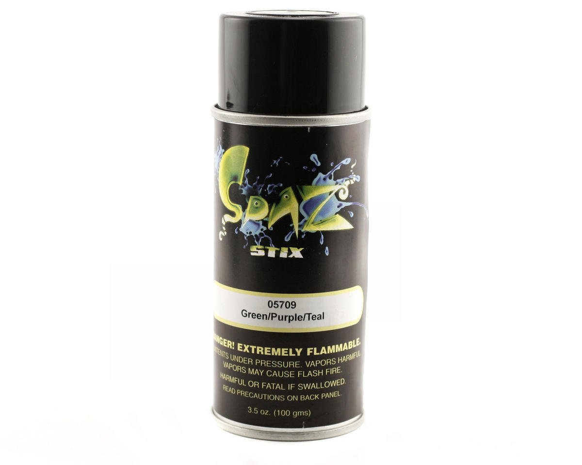Spaz Stix Multi-Color Change Spray Paint (Green/Purple/Teal) (3.5oz)