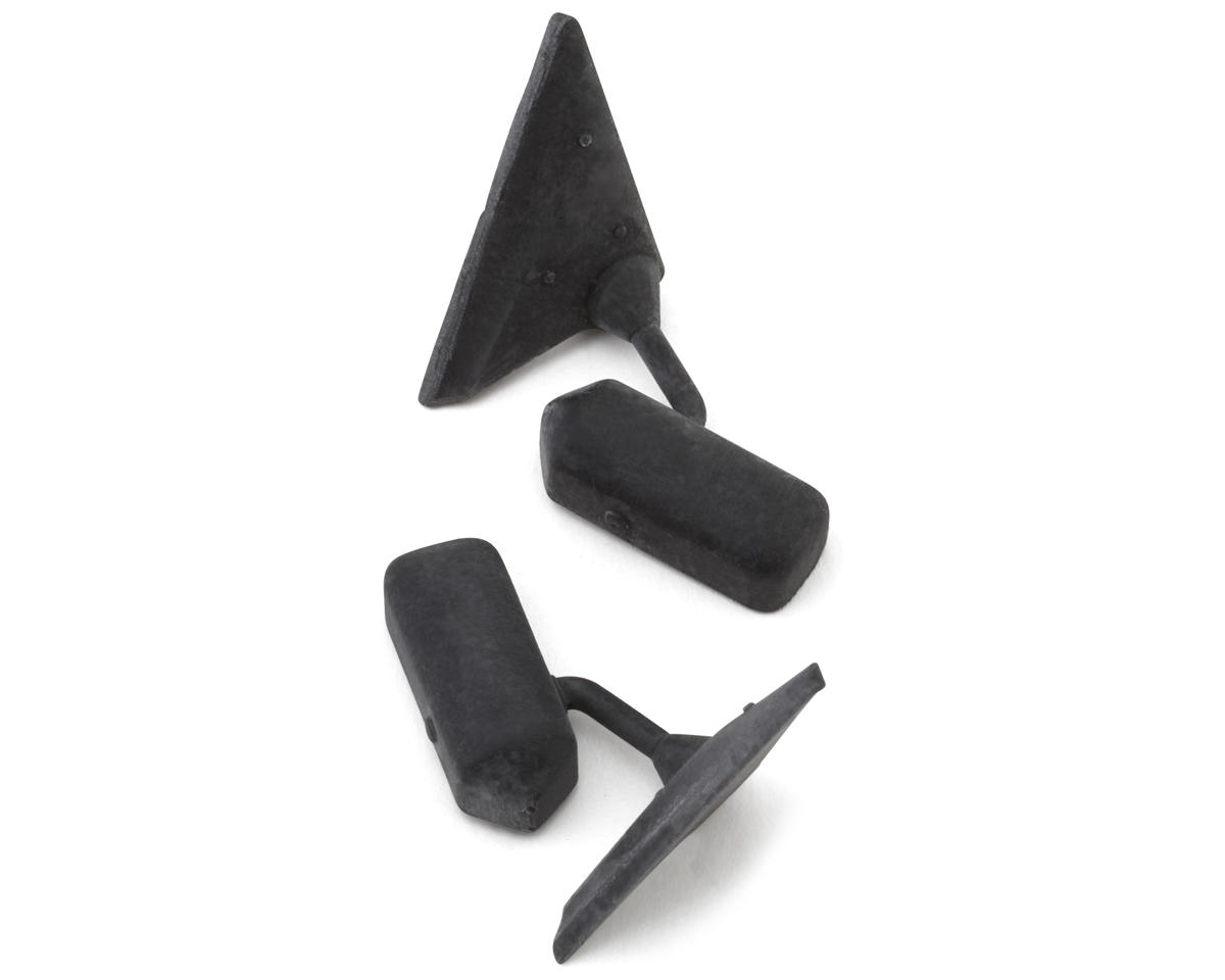 24K RC Technology 1/10 Brian McCann Nissan 350Z Side Mirrors (2)