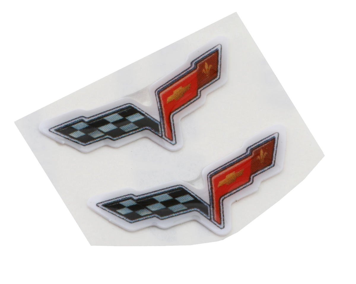 24K RC Technology 1/10 Corvette Emblems (2)