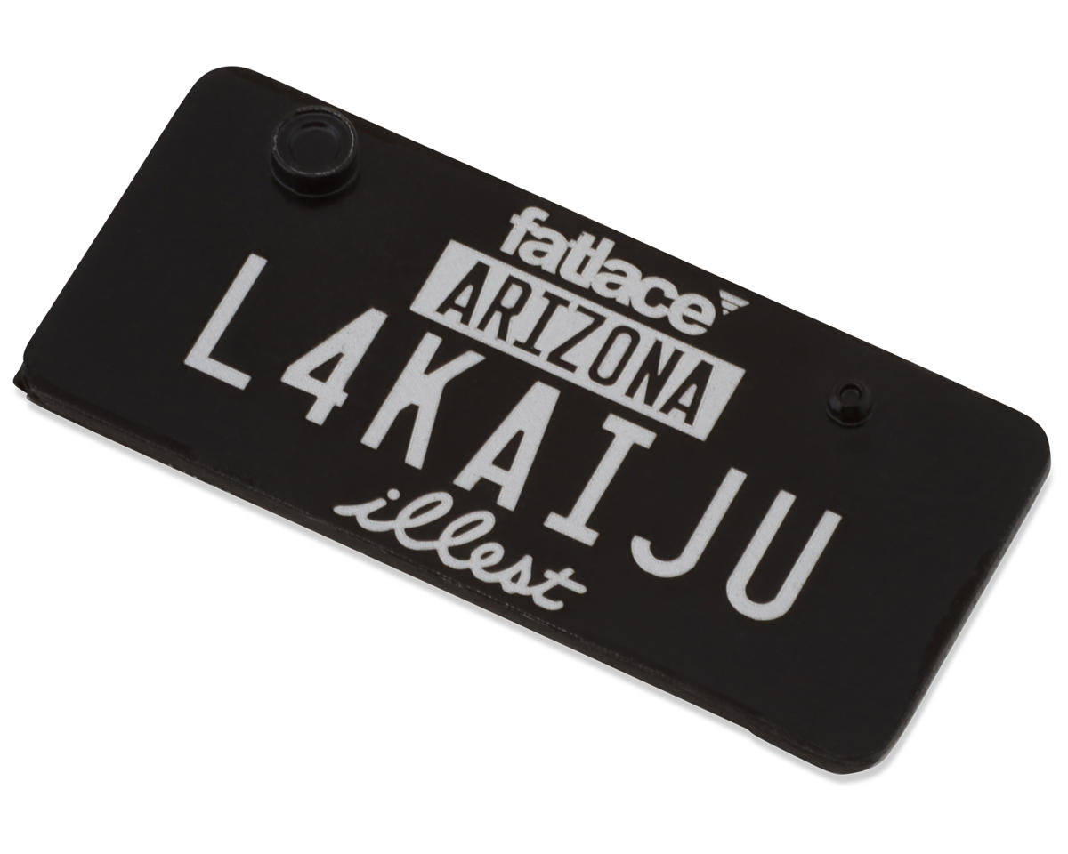 24K RC Technology 1/10 240sx S14 Boss V2 Rear License Plate