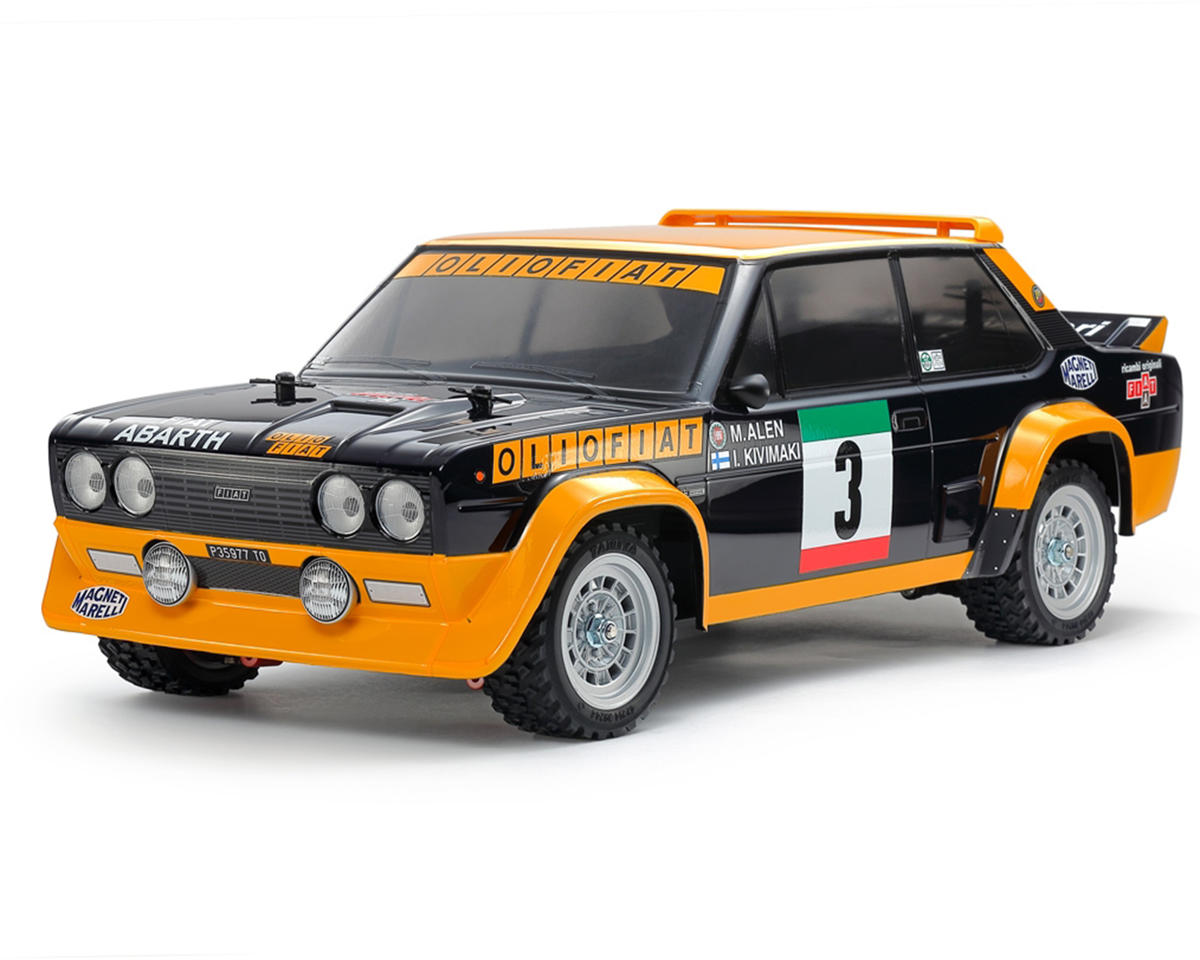 Tamiya Fiat 131 Abarth Rally 1/10 4WD Electric Rally Car Kit (MF-01X) (Limited Edition Painted Body)