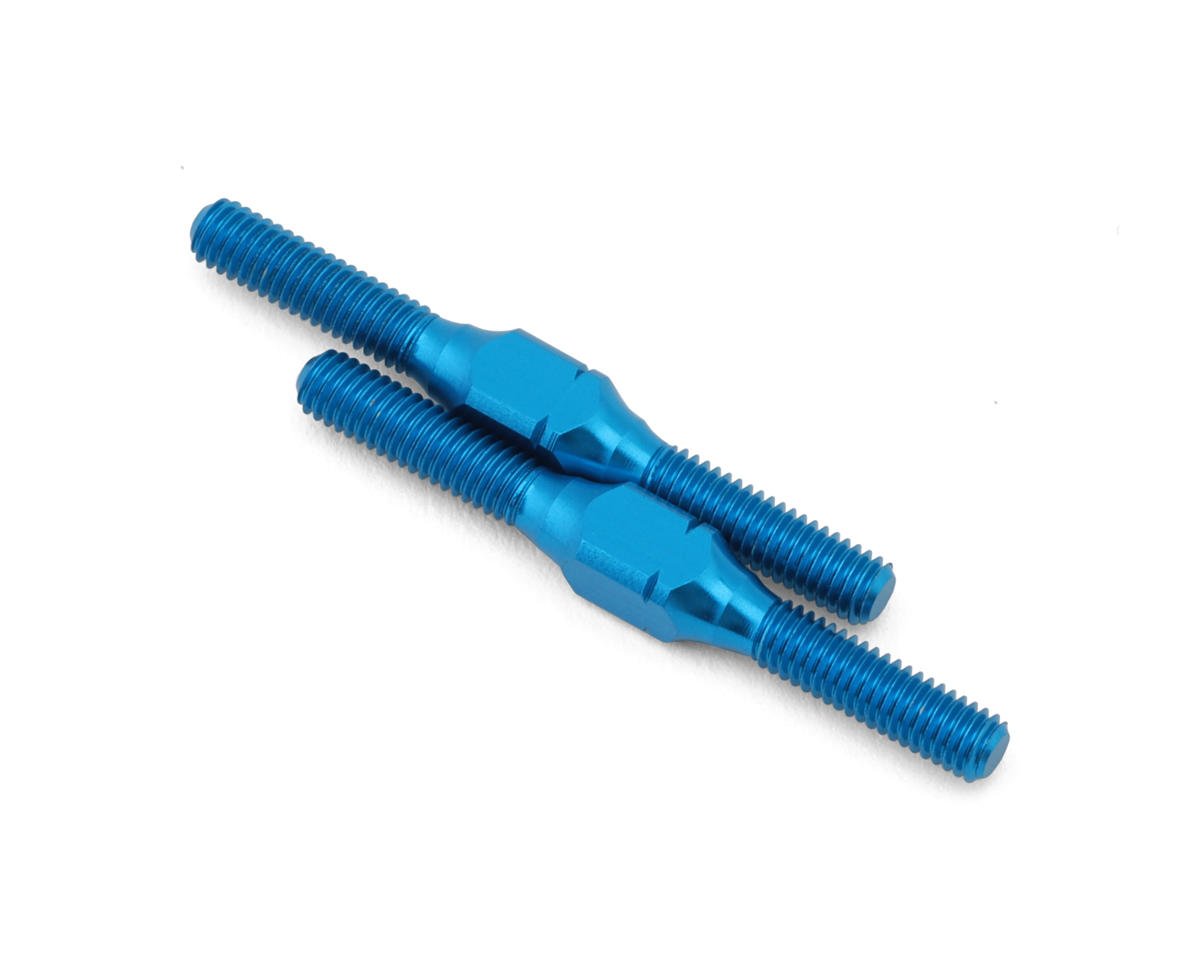 Tamiya 3x32mm Aluminum Turnbuckles (Blue) (2)