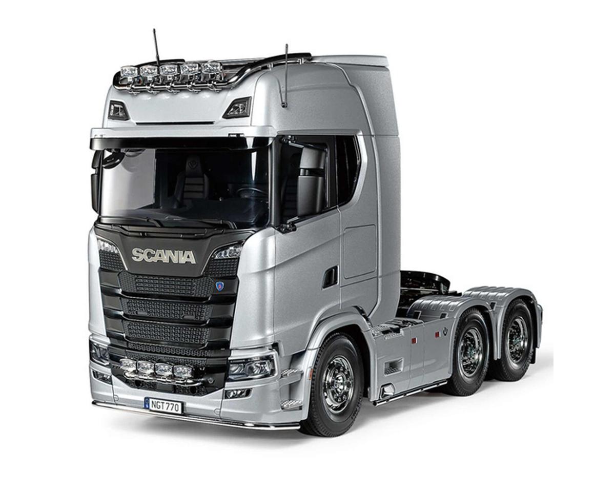 Tamiya 1/14 RC Scania 770 S 6x4 Semi Kit (Pre-Painted Body) (Silver)