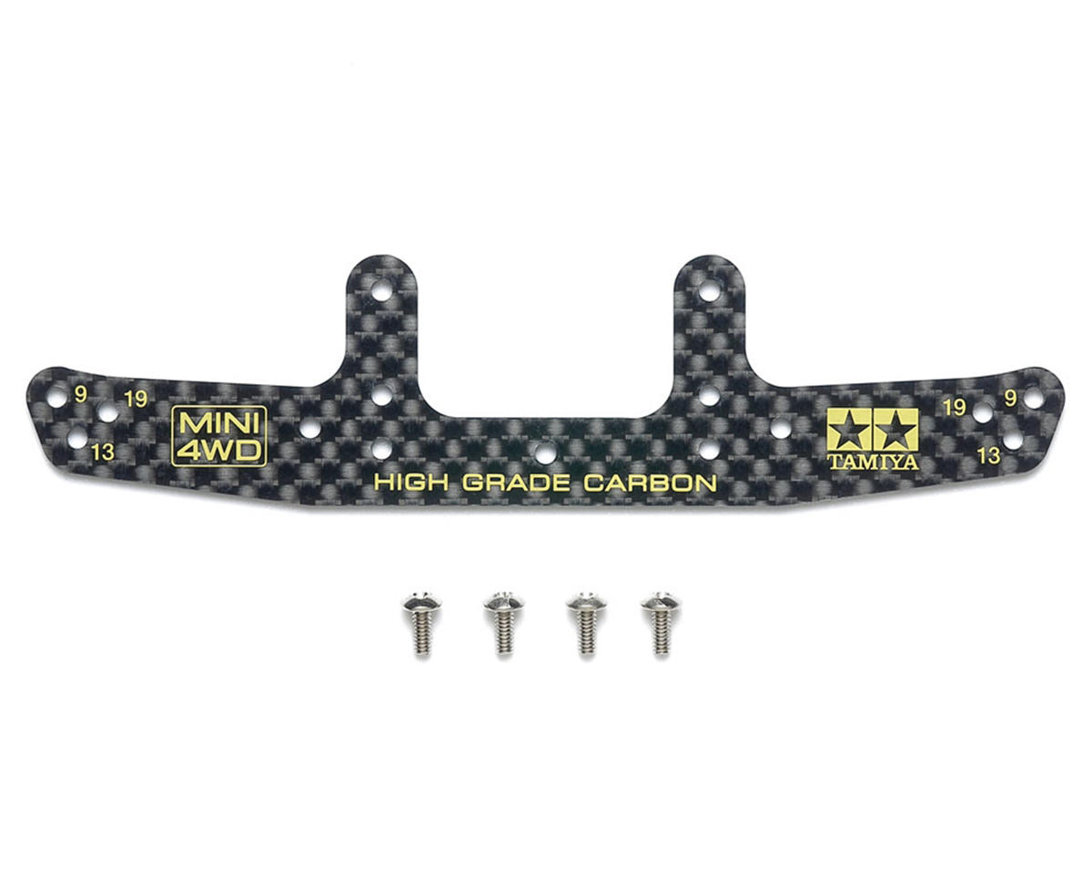 Tamiya Mini 4WD JR HG Carbon Fiber Rear Bumper Plate (1.5mm)