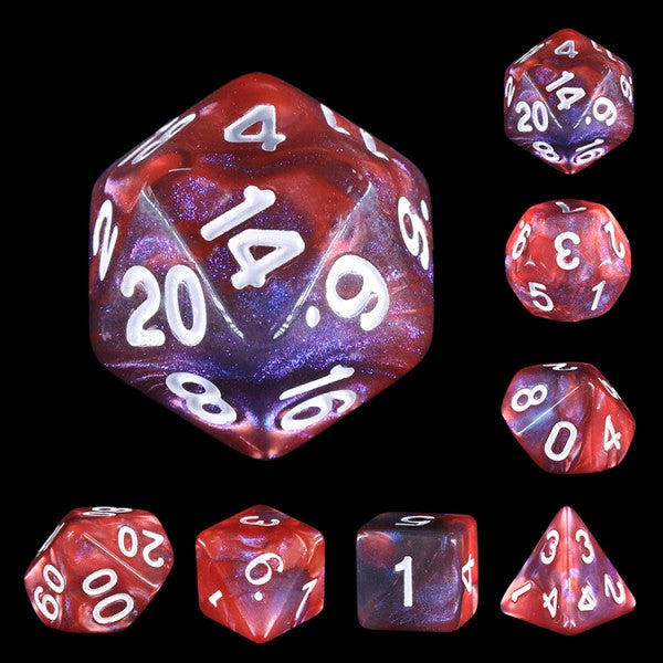 HDAR-44: Aurora - Lava Galaxy Poly Set (7)