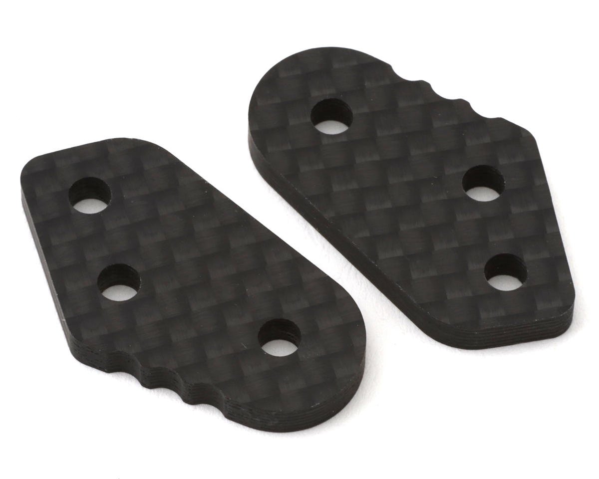Tekno RC EB/NB/ET/NT48 Carbon Fiber Spindle Arms (Type G) (2) (Requires TKR9041X/TKR9141)