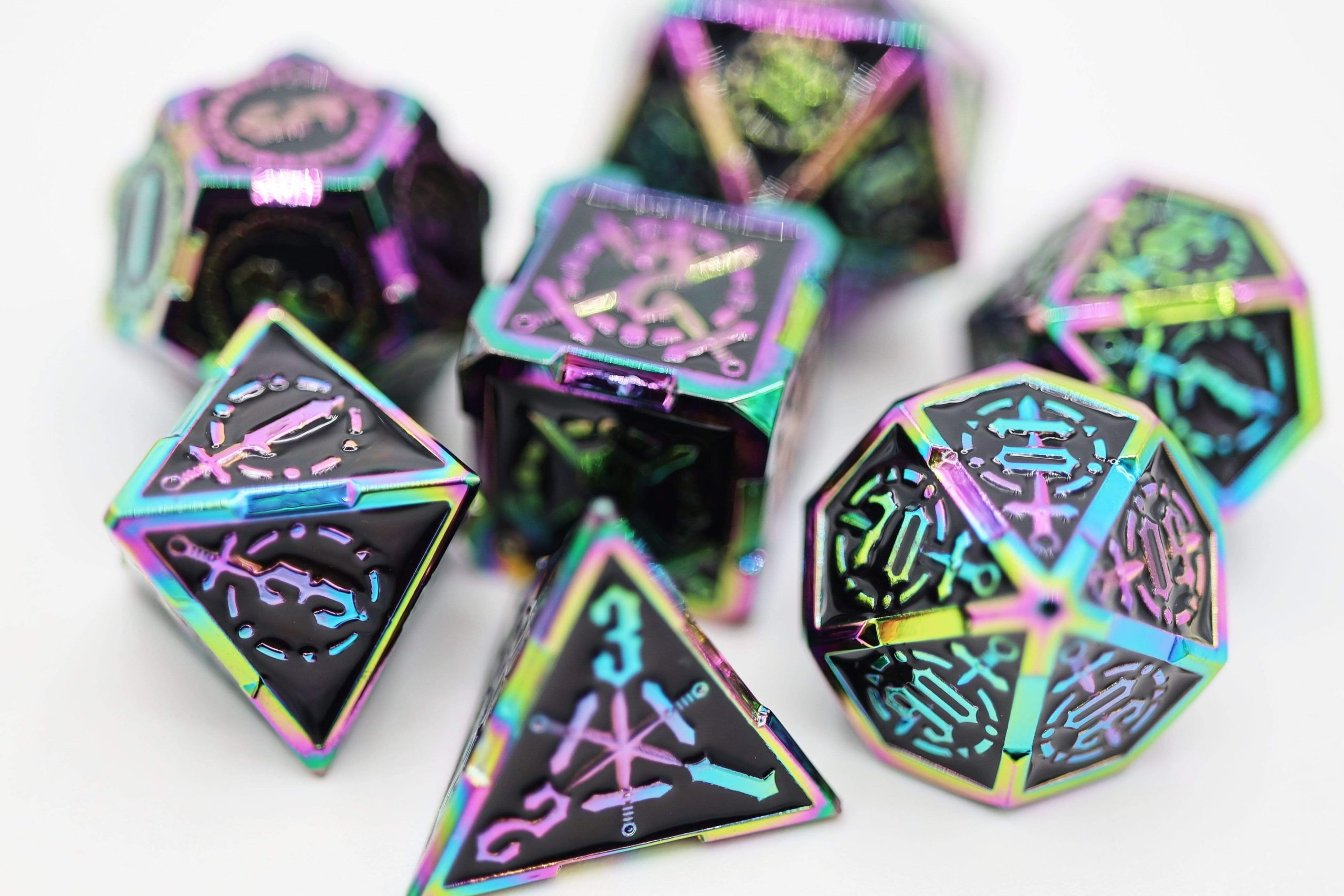 Sword of Europa RPG Metal Dice Set