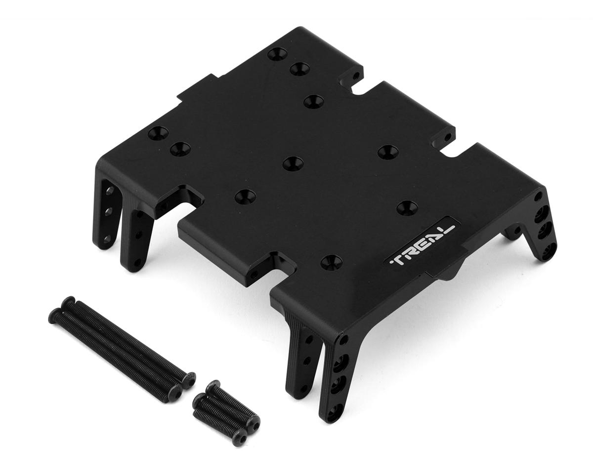 Treal Hobby Axial AXP8 Gilamon 7075 CNC-Machined Aluminum Skid Plate (Black)