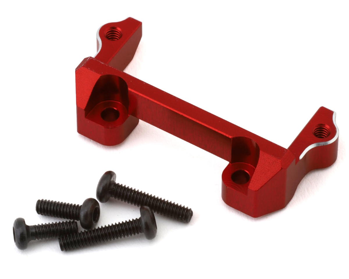 Treal Hobby FCX24 Aluminum Steering Servo Mount (Red)