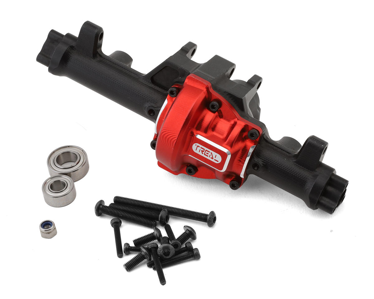 Treal Hobby Redcat Gen9 Aluminum Rear Axle Housing (Black)