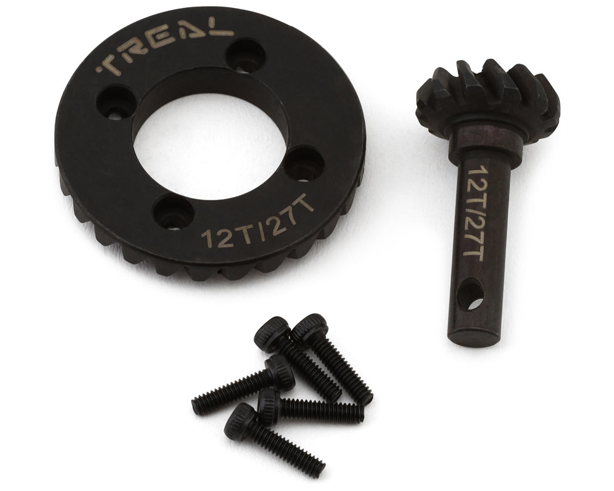 Treal Hobby Redcat Gen9 Steel Differential Overdrive Gears (11T/27T) (28% Overdrive)