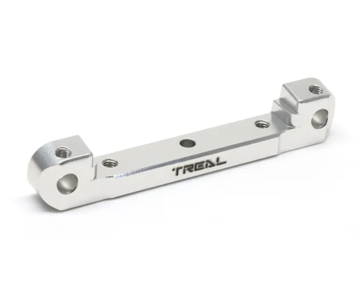 Treal Hobby Arrma Kraton 6S 7075 Aluminum Front Upper Suspension Arm Mount (Silver)