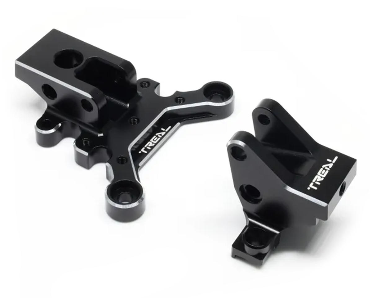 Treal Hobby Arrma Kraton 6S BLX 7075 Aluminum Center Brace Mount (Black) (Front/Rear)