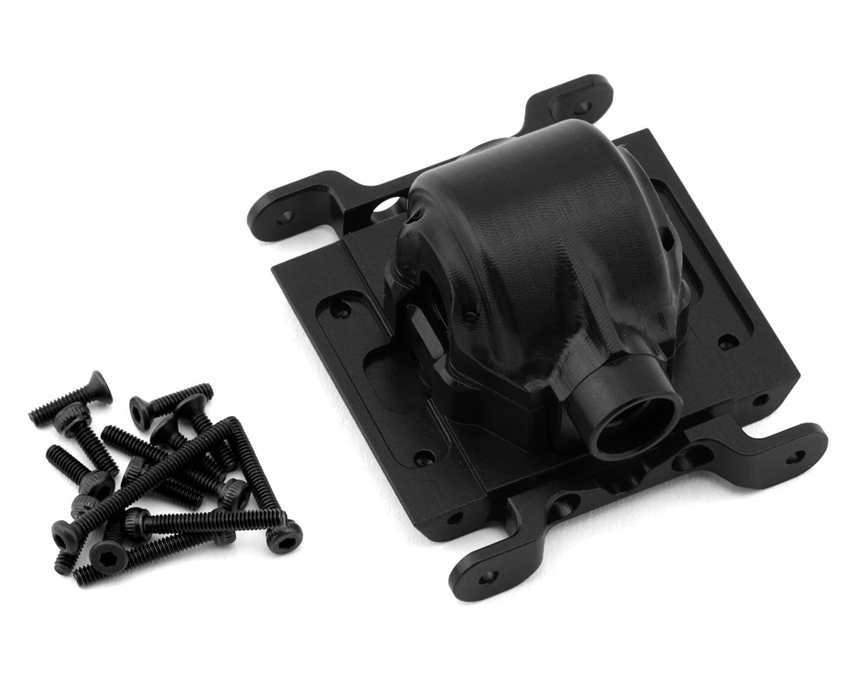 Treal Hobby Losi Mini LMT Aluminum Center Differential Gear Box Housing (Black)