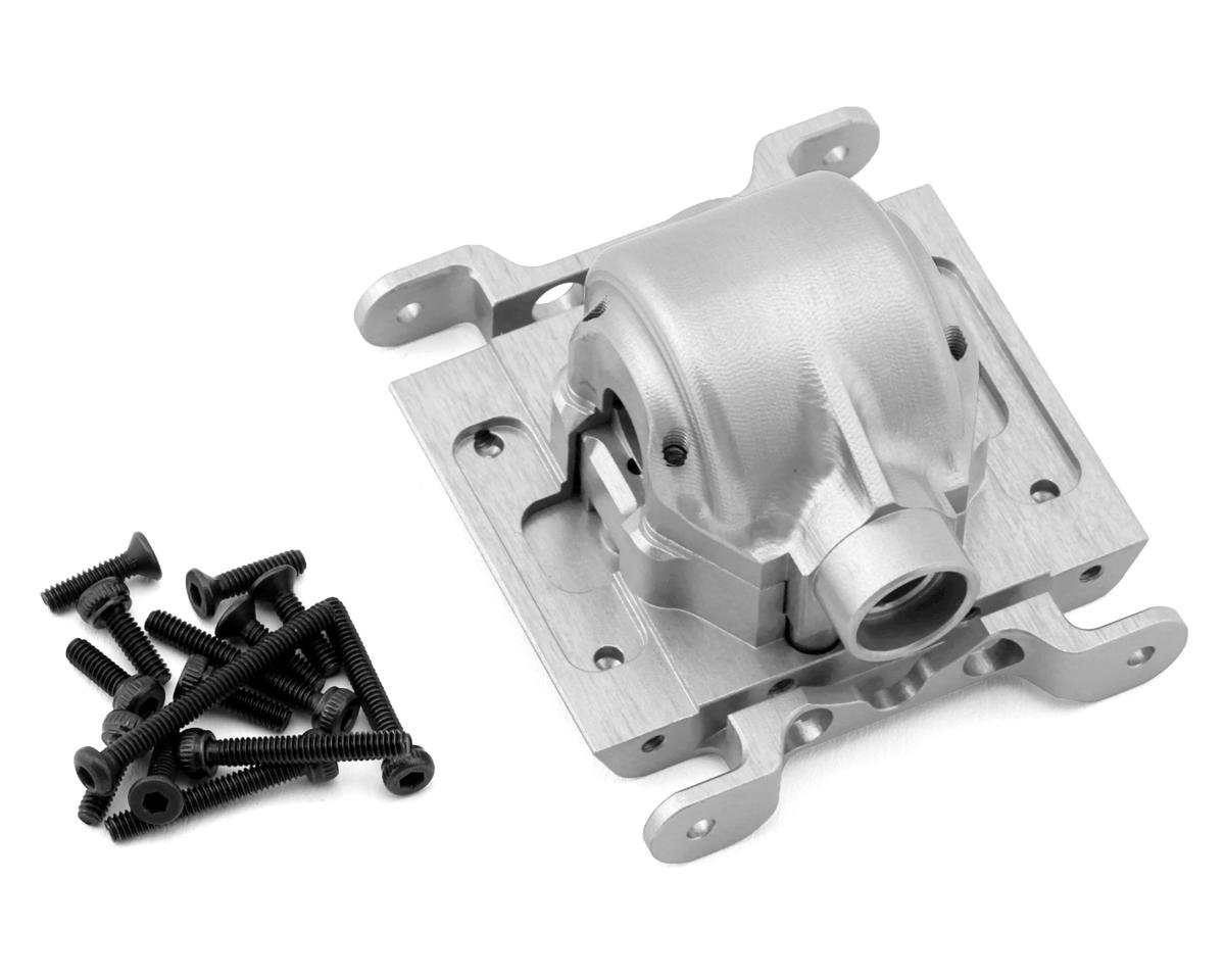 Treal Hobby Losi Mini LMT Aluminum Center Differential Gear Box Housing (Silver)