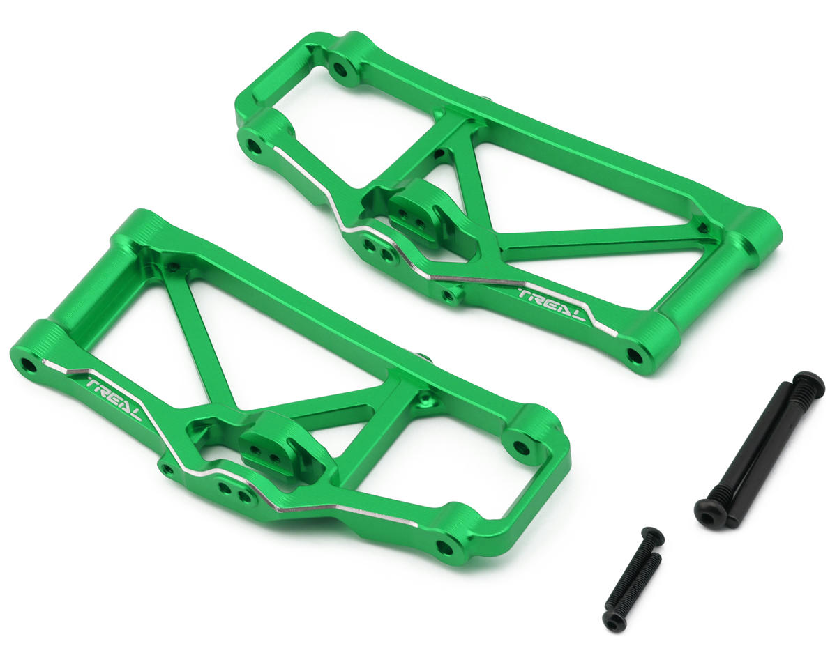 Treal Hobby 7075 Aluminum Lower Arms for Traxxas® Maxx® & Maxx Slash® (Green) (2) (Front/Rear)