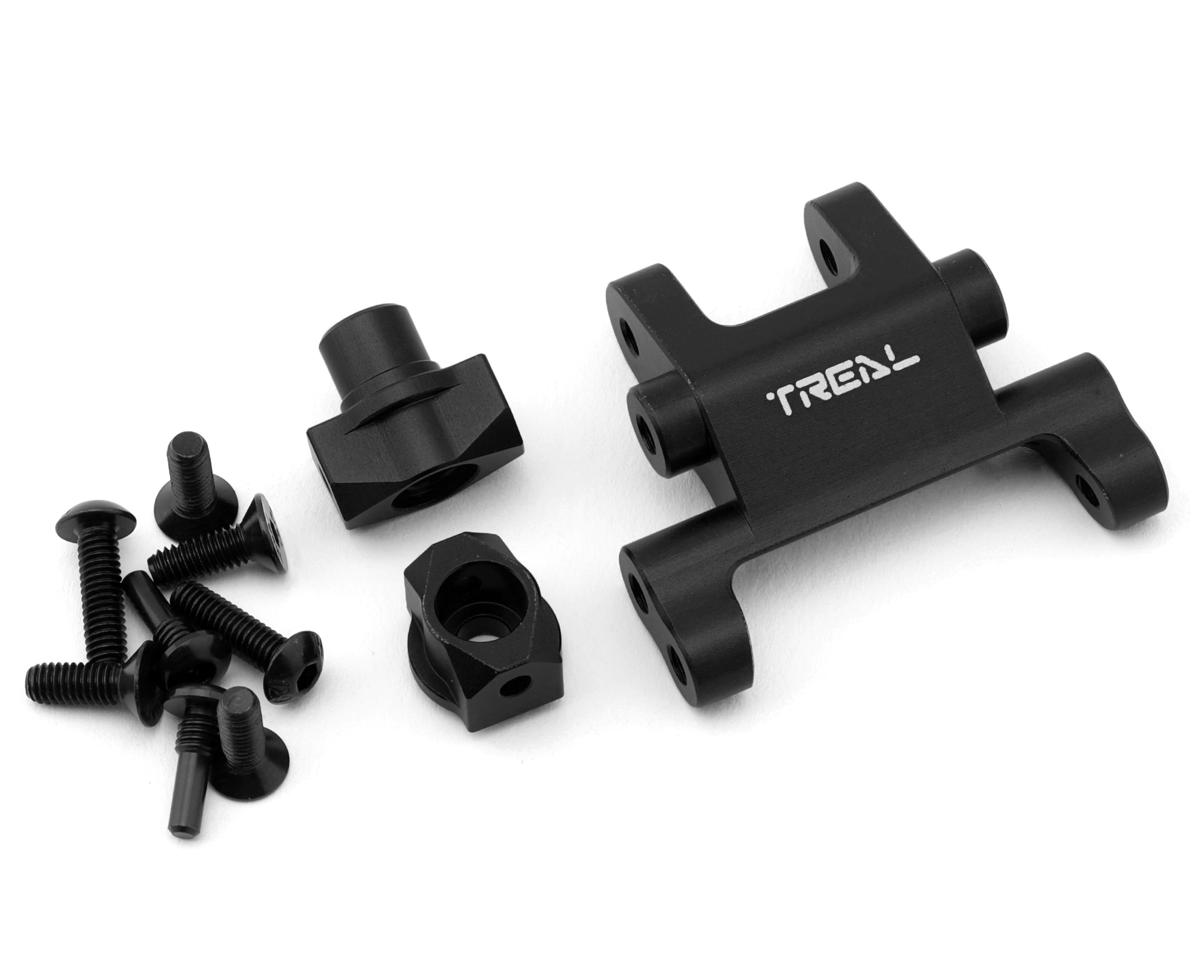 Treal Hobby Losi Promoto MX CNC Aluminum Front Suspension Mount Set (Black)
