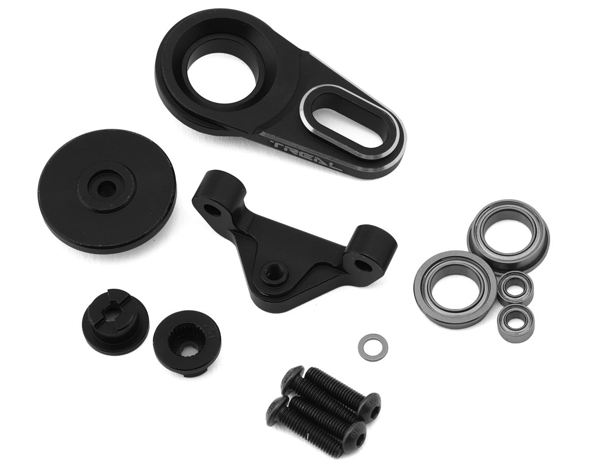 Treal Hobby Losi Promoto MX CNC Aluminum Servo Saver (25T/23T) (Black)