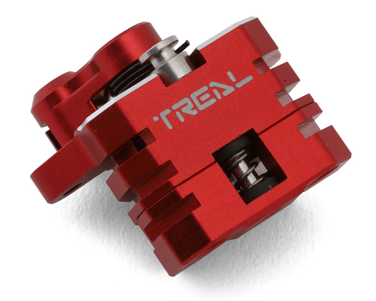Treal Hobby Losi Promoto MX CNC Aluminum Front Brake Caliper w/Pads (Red)