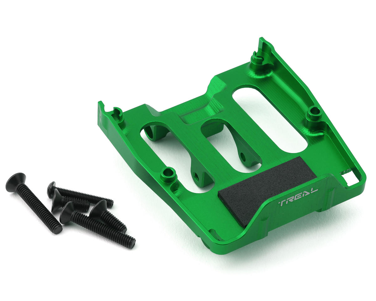 Treal Hobby Losi Promoto MX CNC Aluminum Battery Tray (Green)