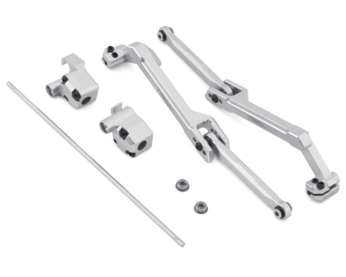 Treal Hobby RBX10 Ryft Aluminum Front Sway Bar Set (Silver)