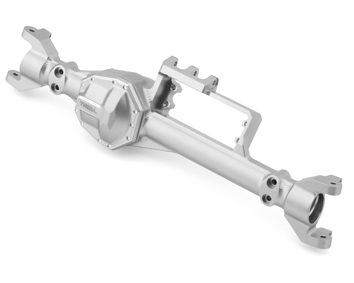 Treal Hobby Axial RBX10 Ryft Aluminum Rear 4WS Axle Housing (Silver)