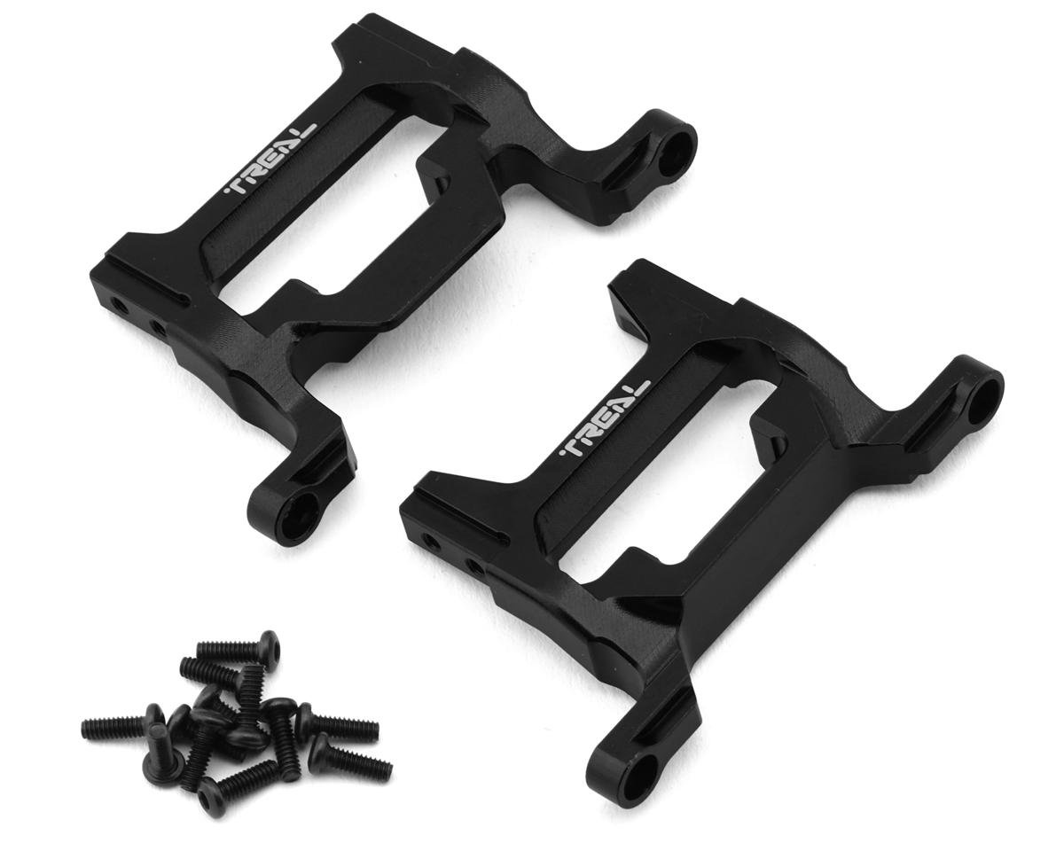 Treal Hobby 7075 Aluminum Bumper Mounts for Traxxas® TRX-4M® High Trail™ (Black) (2) (Front/Rear)
