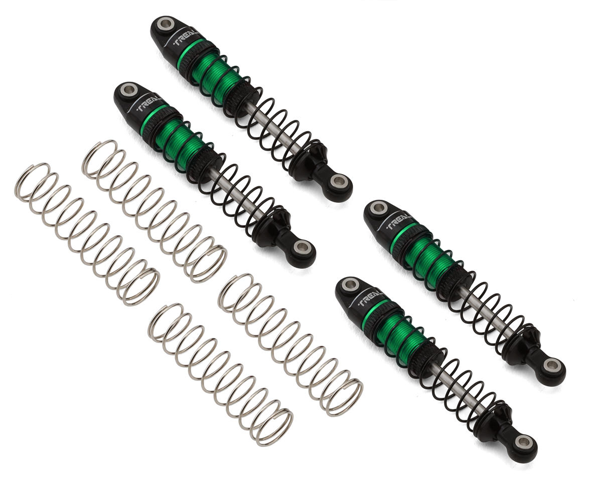 Treal Hobby 59mm Long Travel Shock Set for Traxxas TRX-4M® & TRX-4MT™ (Green) (4) (Front/Rear)