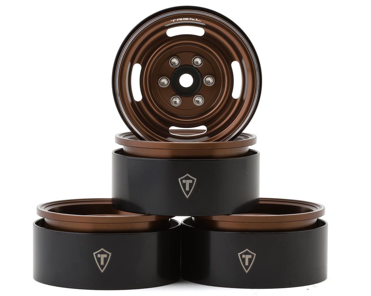 Treal Hobby Type P 1.9" Heavy Duty Vintage Style Wheels (Bronze) (4) (127.3g)