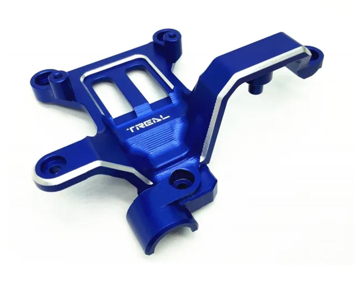 Treal Hobby 7075 Aluminum Steering Bellcrank Support for Traxxas® X-Maxx® (Blue)