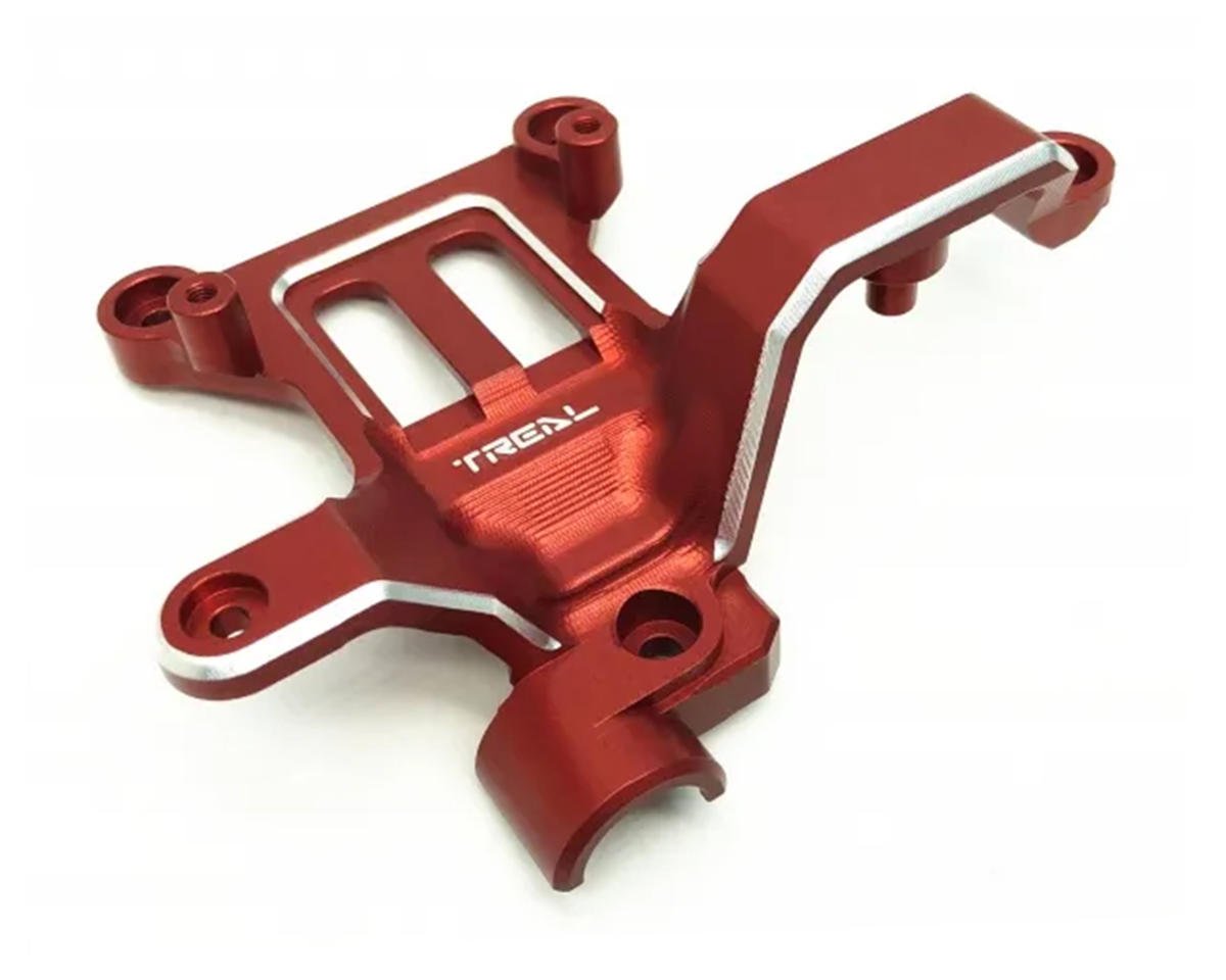 Treal Hobby 7075 Aluminum Steering Bellcrank Support for Traxxas® X-Maxx® (Red)