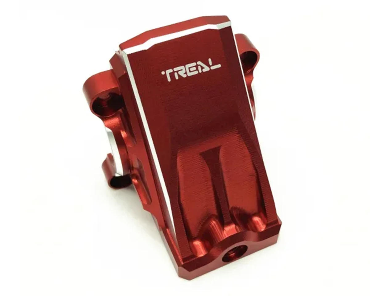 Treal Hobby 7075 Aluminum Differential Housing Cover for Traxxas® X-Maxx® (Red) (Front/Rear)