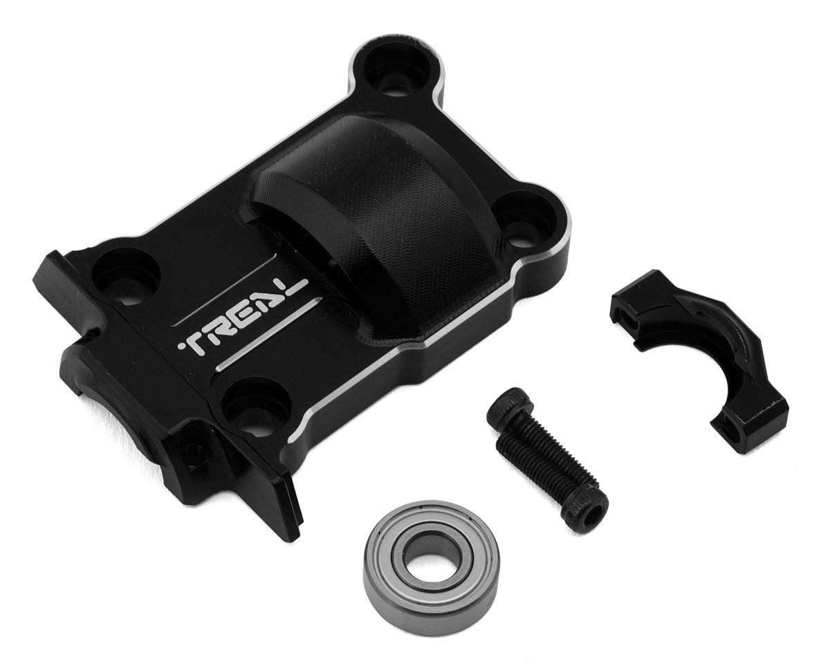 Treal Hobby 7075 Billet Machined Rear Lower Gear Cover for Traxxas® X-Maxx/XRT® (Black)