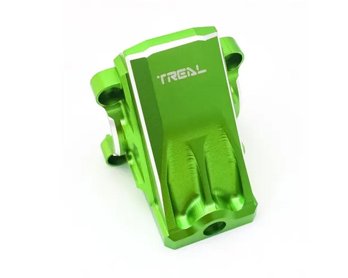 Treal Hobby 7075 Aluminum Differential Housing Cover for Traxxas® X-Maxx® (Green) (Front/Rear)