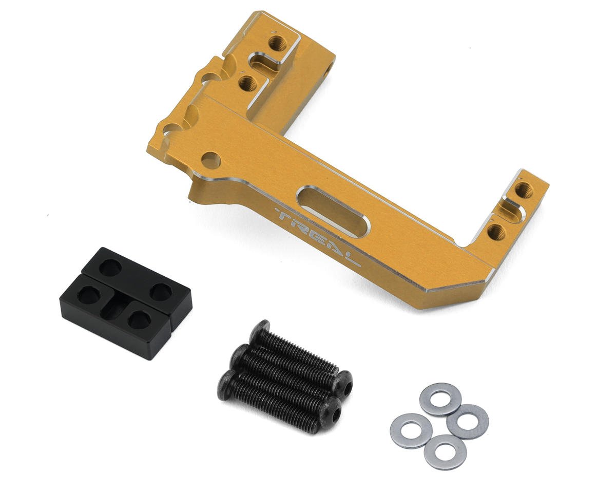 Treal Hobby H10 Optic Aluminum Servo Mount (Gold)