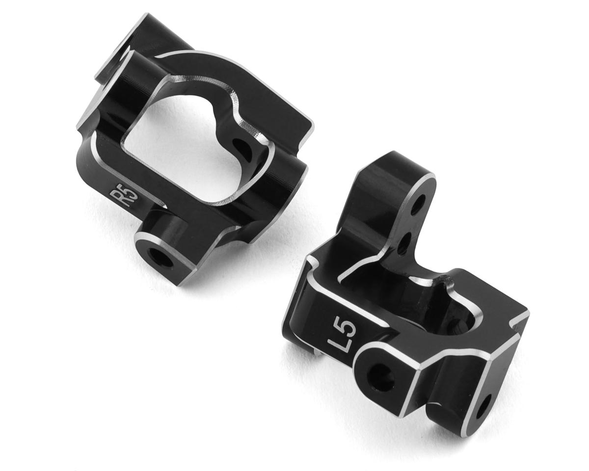 Team Losi Racing 22S Sprint Aluminum Caster Block Set (2) (5°)