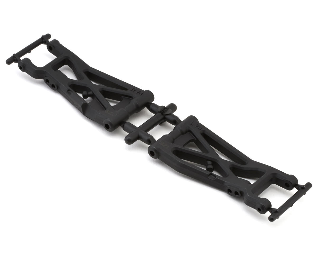 Team Losi Racing 22X Narrow Rear Suspension Arms (74mm) (Stiffezel) (2)