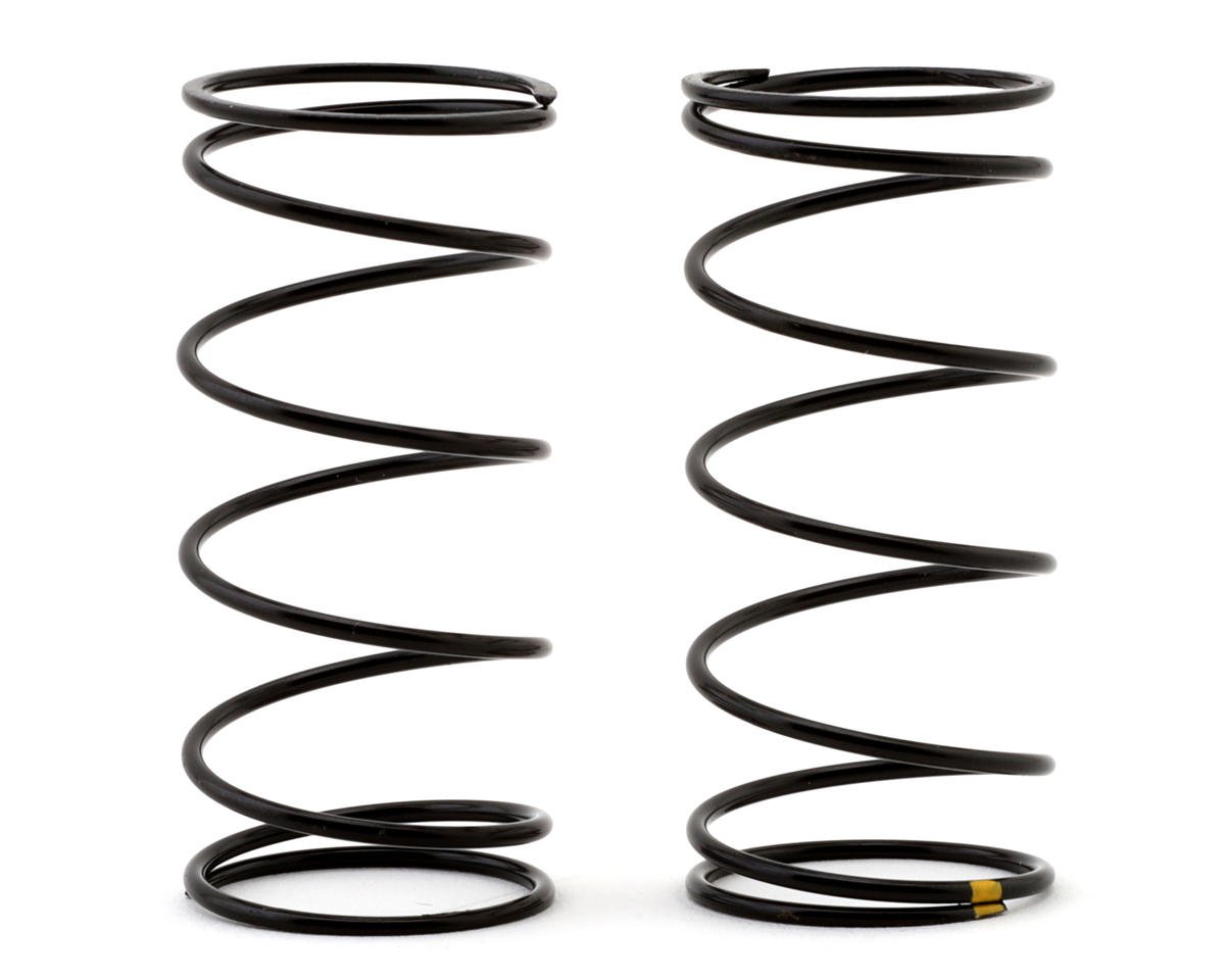 Team Losi Racing 22X 13mm Front Shock Springs (2) (Yellow/3.95lb)