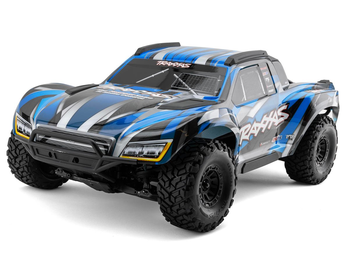 Traxxas Maxx® Slash® 6S 1/10 RTR 4x4 Brushless Short Course Truck (Blue) w/TQi™ 2.4GHz Radio & Link Module