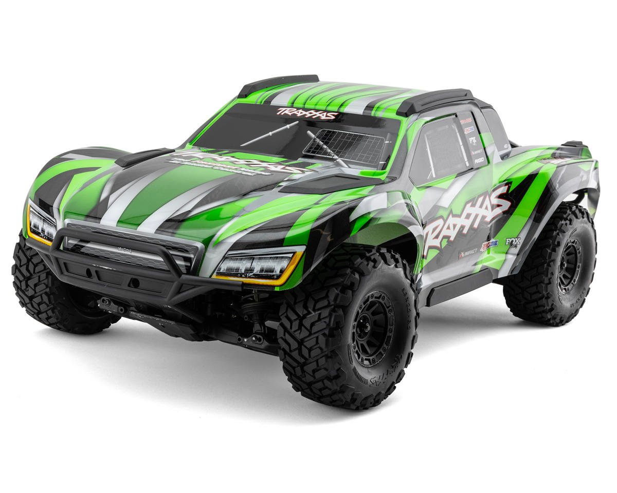 Traxxas Maxx® Slash® 6S 1/10 RTR 4x4 Brushless Short Course Truck (Green) w/TQi™ 2.4GHz Radio & Link Module