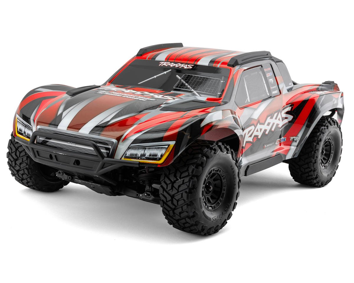 Traxxas Maxx® Slash® 6S 1/10 RTR 4x4 Brushless Short Course Truck (Red) w/TQi™ 2.4GHz Radio & Link Module