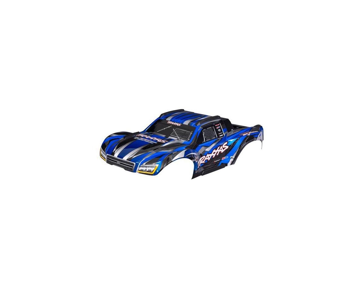 Traxxas Maxx® Slash® 1/10 Pre-Painted Complete Body Set (Blue) w/Clipless Mounting